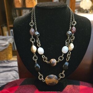 Elegant Multi-Color Beaded Necklace